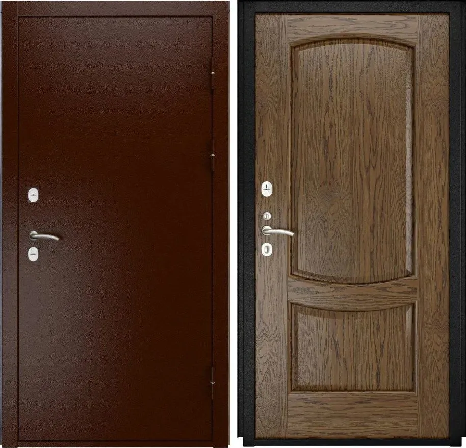 Фото Дверь ДвериПРО Термо Антик медь DIS006258